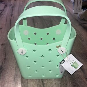 ALDI/ Mini Mint Green tote bag